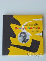 Belgique 10€ argent  2003 Proof – Georges Simenon, Timbres & Monnaies, Enlèvement ou Envoi, Belgique, 10 euros, Argent