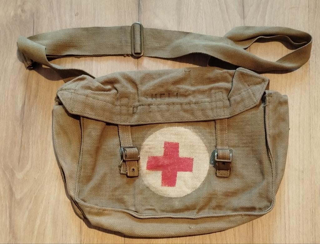 Sac médical GB WW2, Collections, Enlèvement ou Envoi