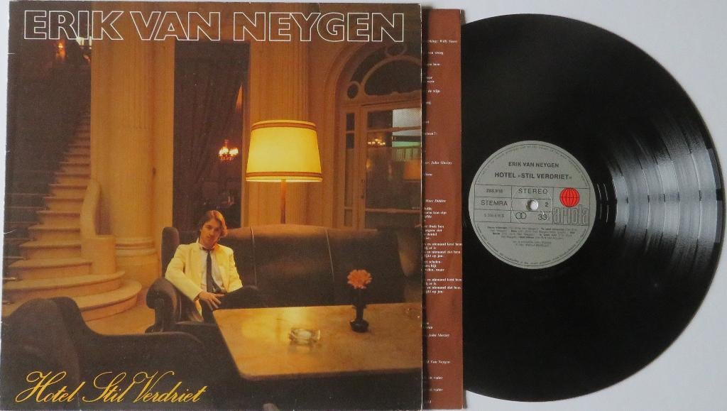 Eric Van Neygem - Hotel stil verdriet. Lp, CD & DVD, Vinyles | Néerlandophone, Enlèvement ou Envoi, Utilisé, 12 pouces, Autres genres