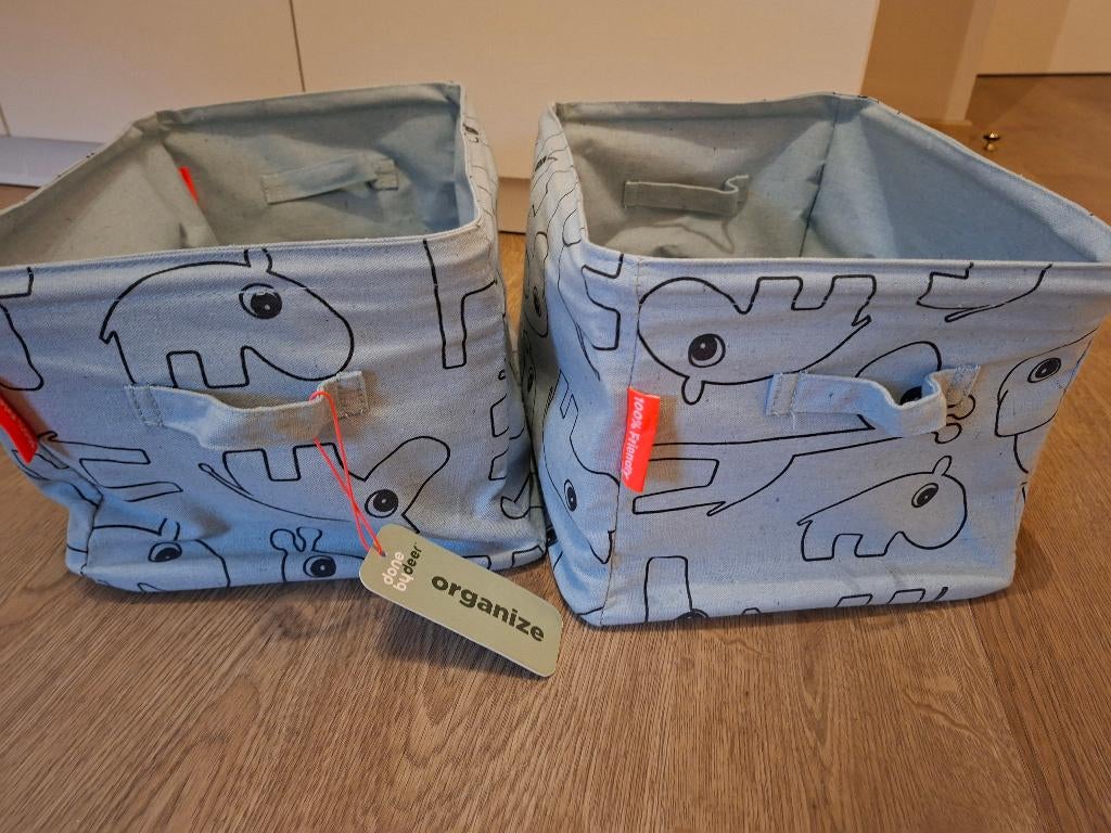 Opbergmandjes Done by deer, Ophalen, Zo goed als nieuw