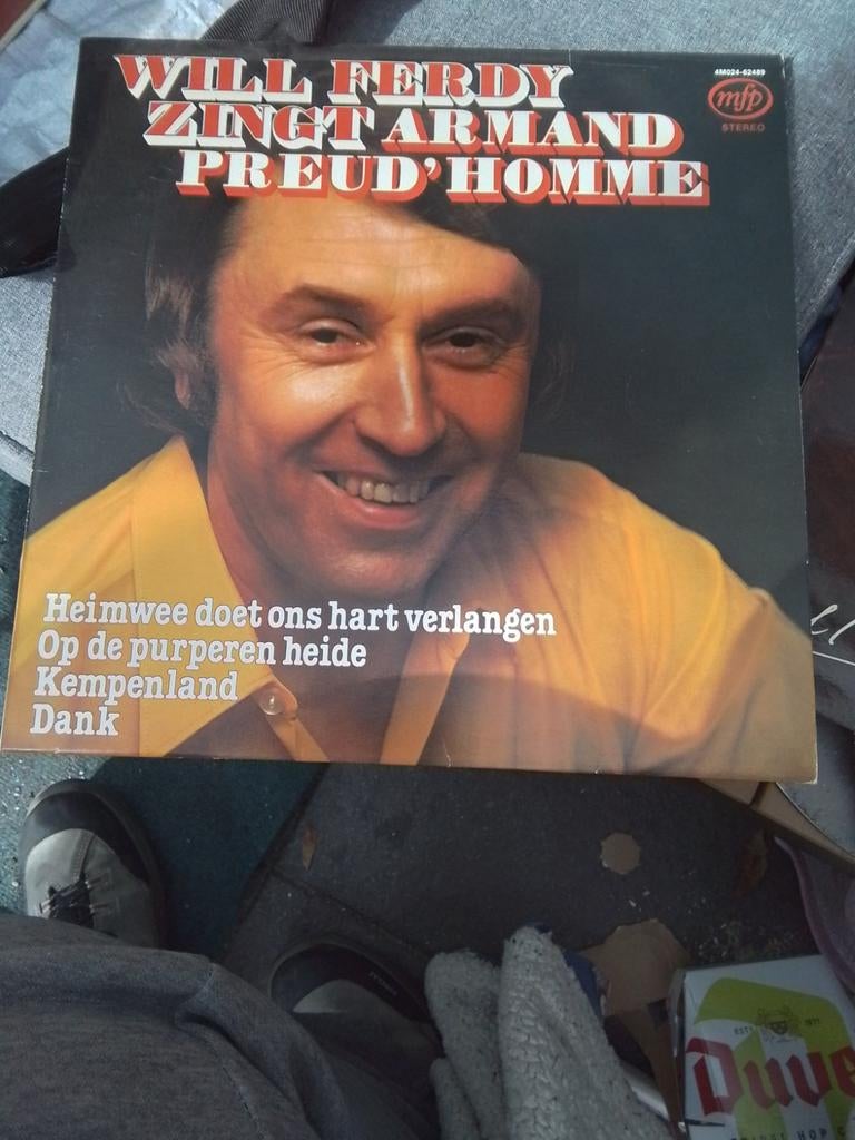 Vinylplaat: Will Ferdy: zingt Armand Preud' homme, Enlèvement