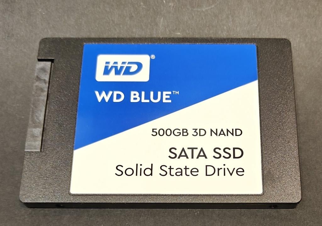 Western Digital SATA SSD 500GB, Computers en Software, Harde schijven, Intern, Western Digital, Ophalen of Verzenden, Zo goed als nieuw