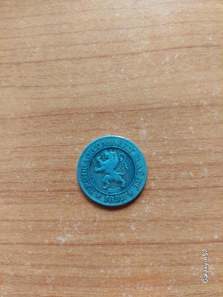 Belgische munt 10 ct uit 1898 - Leopold II, Ophalen of Verzenden, Metaal, Losse munt