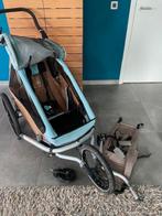 croozer fietskar 1 kind met vering en hangmat, Fietsen en Brommers, Ophalen, Gebruikt, Opvouwbaar, Kinderkar
