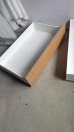 2 bedlades voor Malm bed Ikea, Enlèvement, Blanc