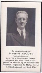 MORTSEL 5 APRIL 1943 Bombardement Jacobs Maurice, Verzenden, Luchtmacht, Foto of Poster