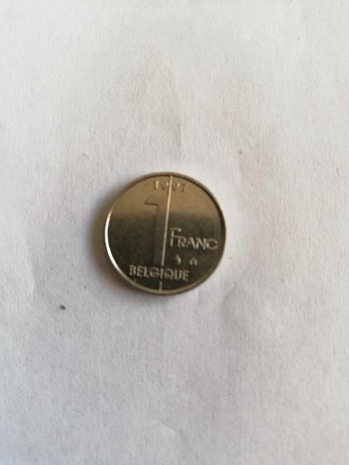 1 franc belge 1997, Timbres & Monnaies, Monnaies | Belgique, Enlèvement
