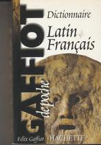 Le Gaffiot de poche Dictionnaire latin-français, Boeken, Woordenboeken, Latijn, Overige uitgevers, Ophalen of Verzenden, Zo goed als nieuw