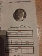 Médaille en argent de Jean Paul 2, Timbres & Monnaies, Monnaies | Belgique, Argent, Enlèvement, Argent