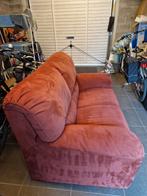 Stoffen zetel 1.5 meter rode kleur in stof, Moins de 75 cm, Moins de 150 cm, Enlèvement, Utilisé