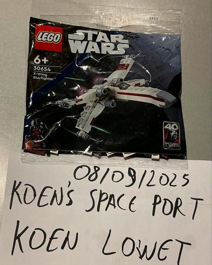 Lego Star Wars 30654 X-Wing Polybag, Kinderen en Baby's, Speelgoed | Duplo en Lego, Nieuw, Lego, Complete set, Ophalen of Verzenden