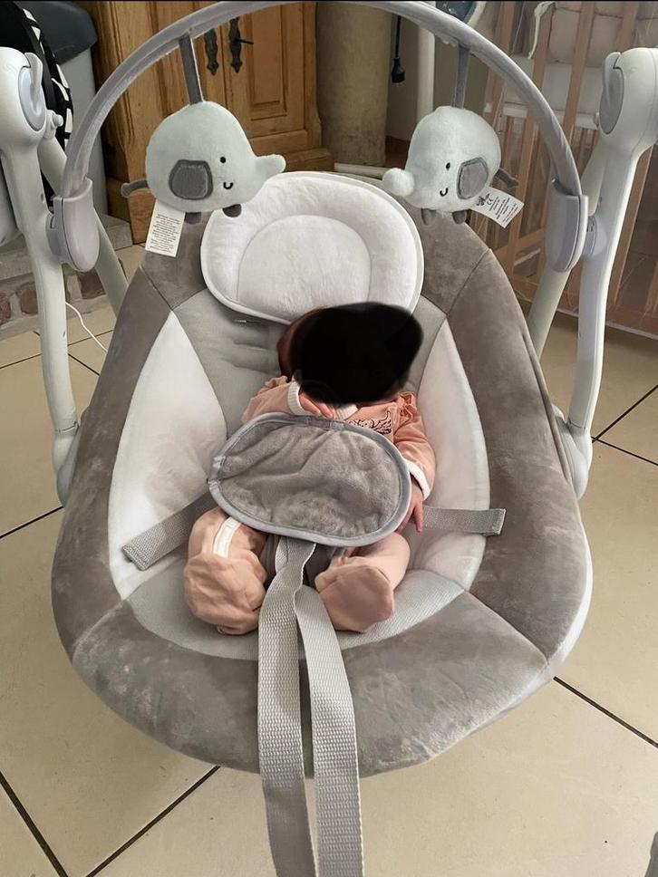 Relax balancelle bébé, Kinderen en Baby's, Wipstoeltjes, Zo goed als nieuw, Verstelbaar