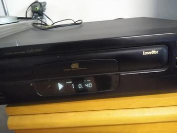 Laserdisc player en platen 