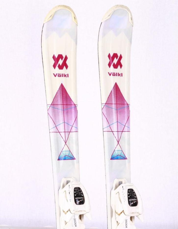 110 kinder ski's VOLKL CHICA, grip walk + Marker 4.5, Sport en Fitness, Skiën en Langlaufen, Gebruikt, Ski's, Ski, Carve, 100 tot 140 cm