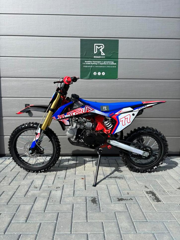 🚀Nieuw🚀Crosser Pitbike Crossmotor 125cc 11PK Schakel 90kmh, Kinderen en Baby's, Speelgoed | Buiten | Accuvoertuigen, Nieuw, Ophalen of Verzenden