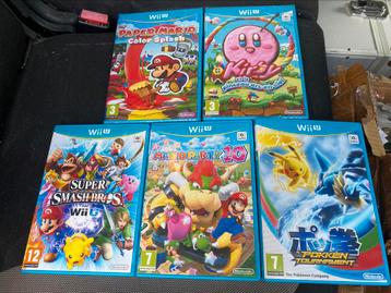 4 Nintendo Wii U spelletjes 