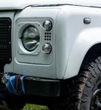 Defender Heritage headlight plates + spotlight rings, Autos : Pièces & Accessoires, Carrosserie & Tôlerie, Enlèvement, Utilisé