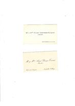 Neufvilles  cartes de visite ancienne, Verzamelen, Geboortekaartjes en Visitekaartjes, Ophalen of Verzenden, Visitekaartje