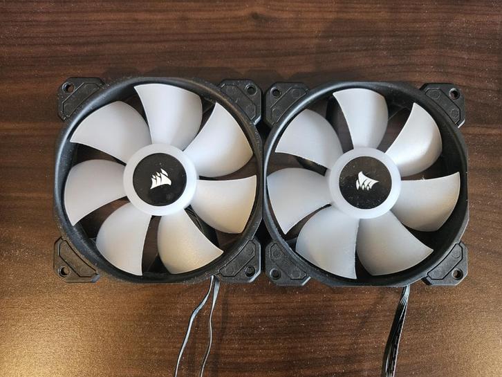 Corsair SP120 Elite RGB Zwart, Computers en Software, Computerkoelers, Zo goed als nieuw, Luchtkoeling, Ophalen of Verzenden