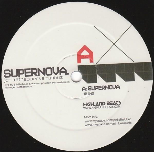 Jan Liefhebber Vs Nimbuz – Supernova, Ophalen of Verzenden, Zo goed als nieuw