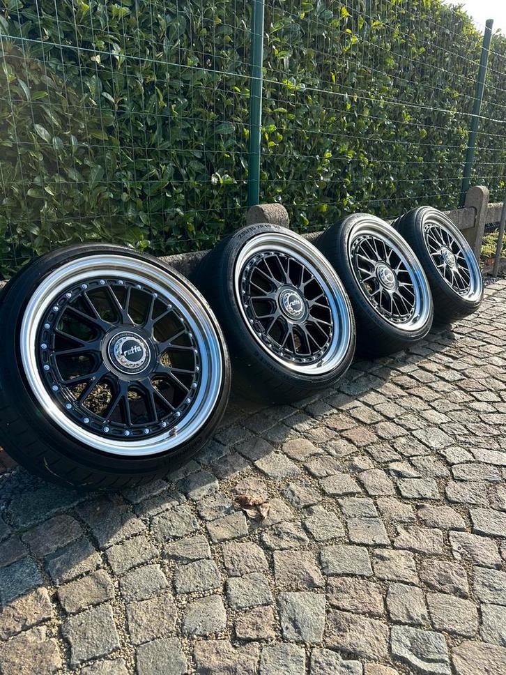 RAFFA RS03 19 inch 5x112 Continental banden., Auto-onderdelen, Banden en Velgen, Banden en Velgen, Zomerbanden, 19 inch, 235 mm