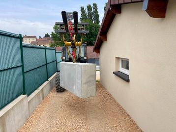 Livraison bloc béton Belgique