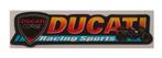 Ducati Corse Racing Sport metallic sticker #3, Motoren, Accessoires | Stickers, Verzenden