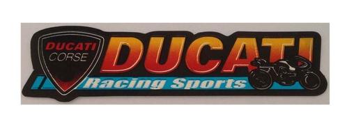 Ducati Corse Racing Sport metallic sticker #3, Motoren, Accessoires | Stickers, Verzenden