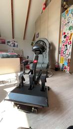 Rebblers racestoel + Thrustmaster tmx racestuur + racepoke, Enlèvement, Utilisé