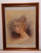 Portret van een jong meisje – Simon Piette (XIXᵉ eeuw), Enlèvement