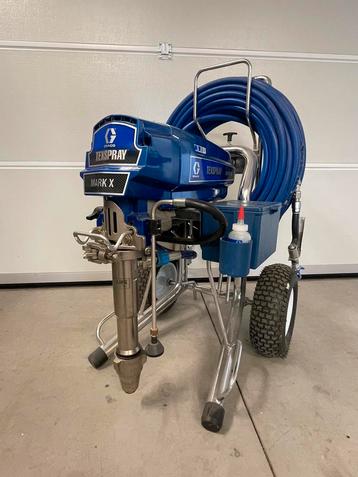 Graco Mark X + hopper, Enlèvement, Comme neuf
