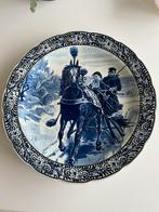 2 borden Delf blauw, Antiek en Kunst, Ophalen