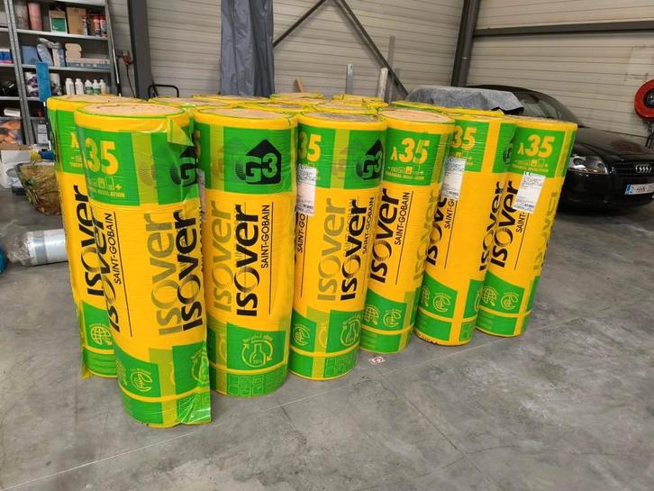 glaswol rol, Doe-het-zelf en Bouw, Isolatie en Afdichting, Nieuw, Glaswol, Ophalen