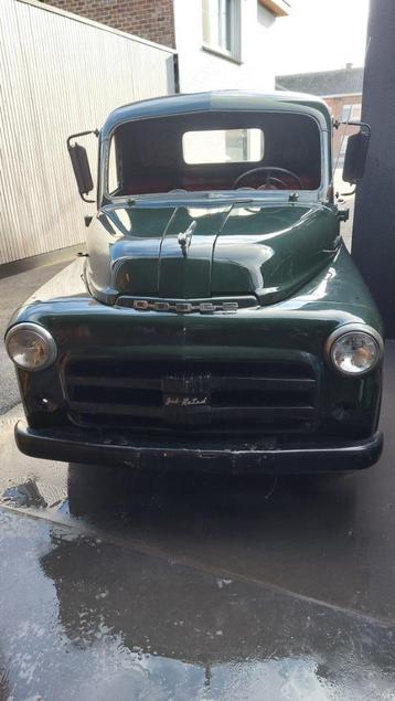 Dodge B3B Pick up truck 1951 Zéér zeldzaam!! slechts 2 in Be, Auto's, Achterwielaandrijving, Leder, Handgeschakeld, Particulier