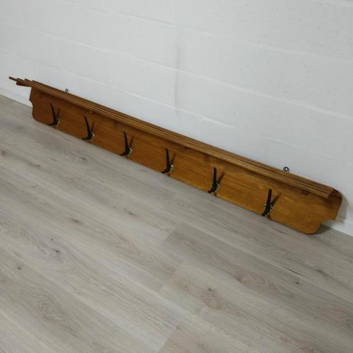 Vintage houten kapstok | hoedenplank XXL, Huis en Inrichting, Woonaccessoires | Kapstokken, Zo goed als nieuw, Ophalen