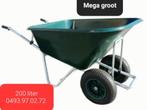 kruiwagens 200L xxl nu in super promo 150€, Ophalen, Nieuw
