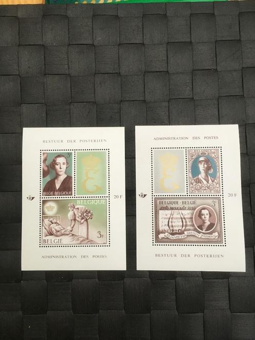 Velletje BL40 + BL41 van 16.04.1966. Postfris., Postzegels en Munten, Postzegels | Europa | België, Postfris, Koninklijk huis