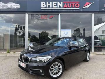 BMW 1 Serie 116 dA/AUTOMATIQUE/LED/CAMERA/GARANTIE 12MOIS, Autos, Achat, Euro 6, Entreprise, Noir
