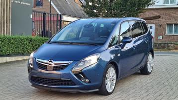Opel Zafira Tourer 7 PL Automaat Benzine Euro 6b Bouwjaar 20, Auto's, Automaat, Euro 6, Bedrijf, Zafira