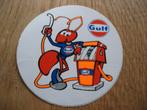 Autocollant vintage Gulf Gas Station, Collections, Enlèvement ou Envoi, Neuf, Voiture ou Moto