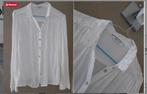 Witte doorkijk blouse van naf naf, Taille 38/40 (M), Envoi, Naf Naf