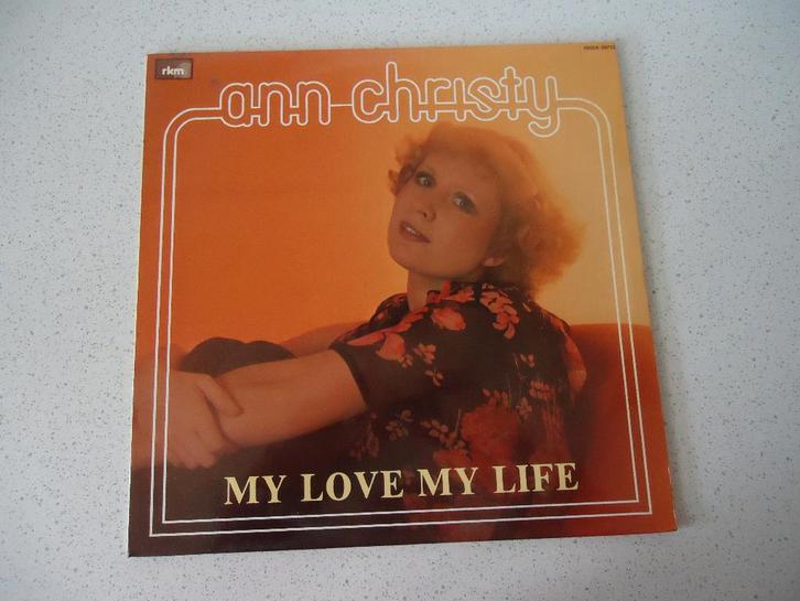 LP van "Ann Christie" My Love My Life anno 1977 als Nieuw !, CD & DVD, Vinyles | Néerlandophone, Comme neuf, Chanson réaliste ou Smartlap