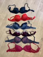♫ 6 BH's Hunkemöller 75D, Hunkemöller, Ophalen of Verzenden, Overige kleuren, BH