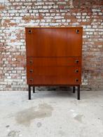 Vintage midcentury highboard/kast, Ophalen, Zo goed als nieuw, Midcentury modern