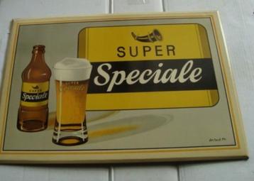 Prachtig middelgroot reclamebord van Stella Artois Super spe beschikbaar voor biedingen