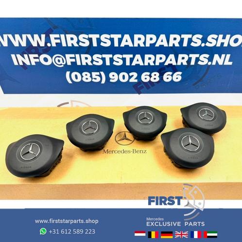 AMG STUURAIRBAG Mercedes W176 W117 W156 W205 W213 W253 W166, Auto-onderdelen, Dashboard en Schakelaars, Mercedes-Benz, Gebruikt