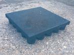 104 Zwarte rubber tegels 50x50x10, Dieren en Toebehoren, Weidegang