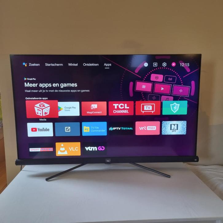 TCL 55DC760 Ultra HD 55 inch Android led tv, Audio, Tv en Foto, Televisies, Gebruikt, LED, 100 cm of meer, 4k (UHD), Overige merken