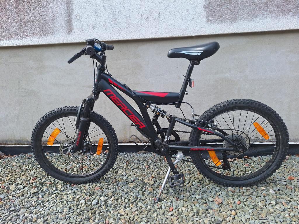 MERCIER Velo VTT tout suspendu 20 Frein disque 6 vitess Velos Garcons 2ememain