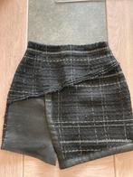 Zara zwarte minirok met tweed maat XS, Kleding | Dames, Ophalen of Verzenden, Gedragen